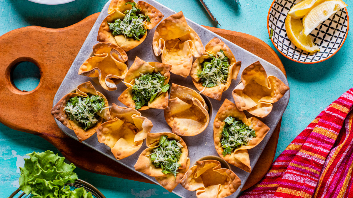 Best Mini Chicken Caesar Salad Cups Recipes